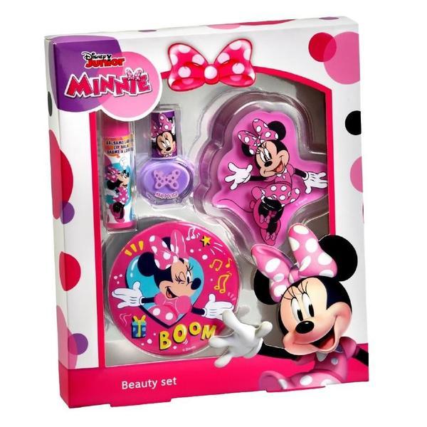 Set accesorii machiaj si unghii cu oglinda inclusa Disney Minnie Mouse 1260