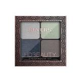 Set 4 culori fard de pleoape HD Beauty, Metallic Effect, Revers, nr.03, verde, 9g