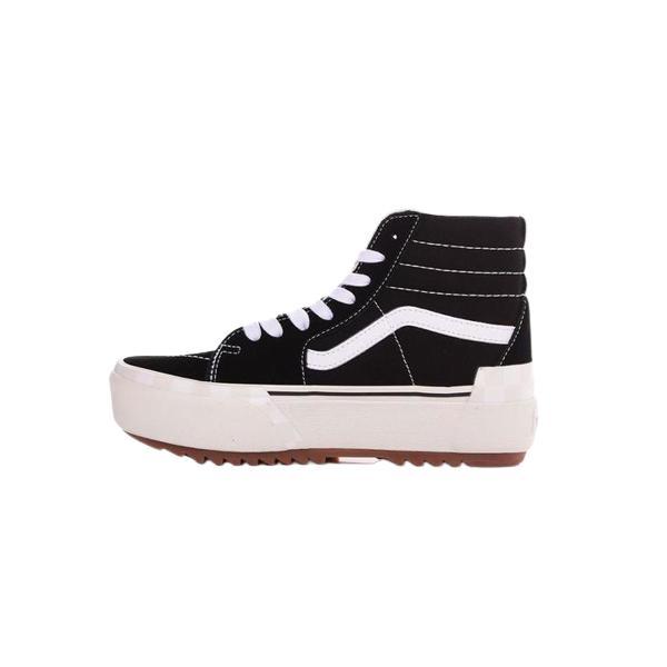 Tenisi femei Vans cu platforma Sk8-Hi Stacked VN0A4BTW5ZN1, 35, Negru