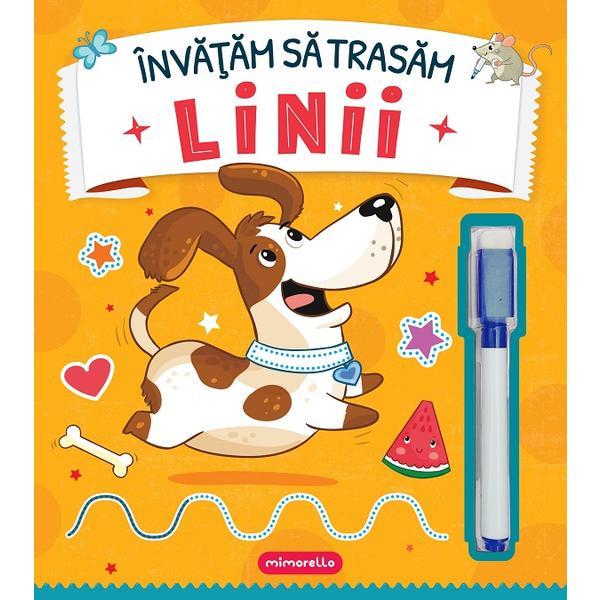 Invatam sa trasam linii, editura Mimorello