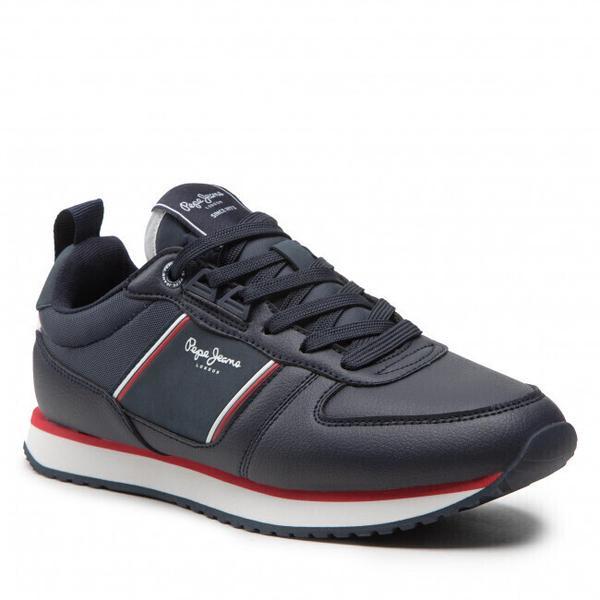 Pantofi sport barbati Pepe Jeans Tour Club Basic 22 PMS30882-595, 43, Albastru