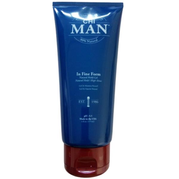 Gel de fixare natural cu stralucire ridicata - Chi Man In Fine Form Man, 177ml