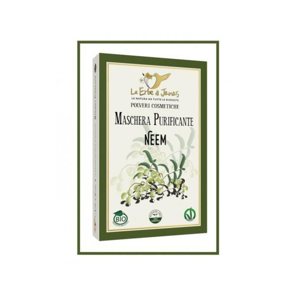 Masca de fata purificatoare cu neem, Erbe di Janas, 100g