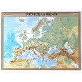 Harta fizica a Europei, editura Cartographia