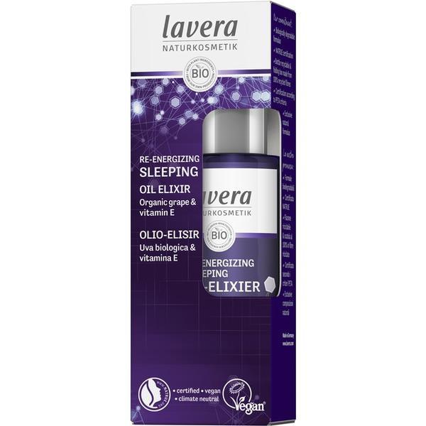 Elixir de noapte cu antioxidanti Re-Energizing Sleeping Oil Lavera, 30ml