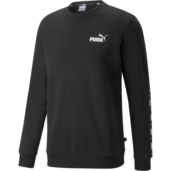 Bluza barbati Puma Essentials Tape Crew 84903801, S, Negru