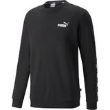 Bluza barbati Puma Essentials Tape Crew 84903801, XXL, Negru