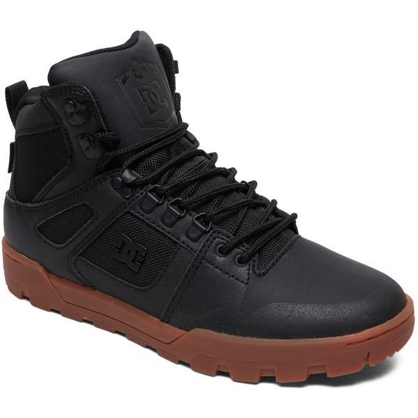 Ghete barbati DC Shoes Pure High-Top Water-Resistant ADYB100018-BGM, 43, Negru