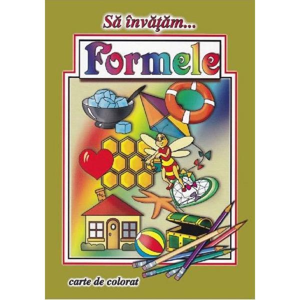 Sa invatam...formele. Carte de colorat, editura Roxel Cart