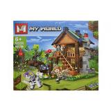 Set de constructie My World of Minecraft, Casa Fierarului, 465 piese