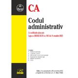 Codul administrativ ed.5 act. 30.10.2022 - Coord. Doru Traila