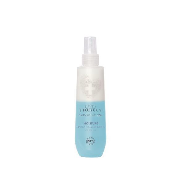 Spray conditioner hidratant cu aloe vera pentru par Essentials Moisture Trinity Haircare, 75 ml