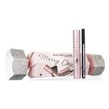 Set Maybelline, Merry Christmas ( Maybelline Lash Sensetional Sky High Mascara pentru volum si lungire 7,2 ml Maybelline Hyper Easy creion pentru conturul ochilor 0,6 g )