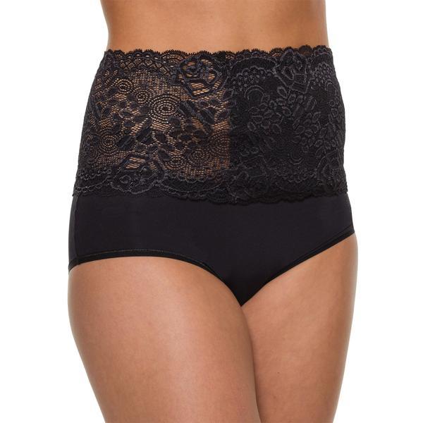 Centura colostomie, Dama, Negru, Suprima StomaAktiv, Dantela Elastan-Poliamida, Mar XS