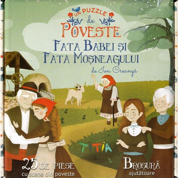 Un puzzle de poveste. Fata babei si fata mosneagului