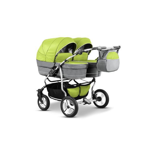 Carucior pentru gemeni Mikado TWIN T-08 3 in 1