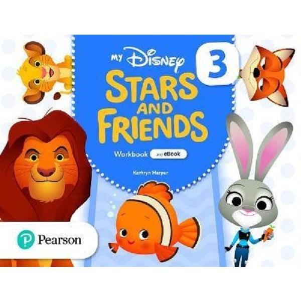 Stars and Friends 3. Workbook + eBook - Kathryn Harper, editura Pearson