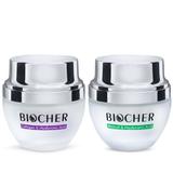 Pachet Biocher Day and Night Skin Repair, Crema Antirid hidratanta 50ml + Crema Anti-Rid, Anti-Acnee cu Retinol pentru fata 50ml