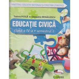 Educatie civica cls 4 sem.1+ sem.2 + CD - Tudora Pitila, Cleopatra Mihailescu, editura Aramis