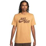 Tricou barbati Nike Just do it Swoosh AR5006-722, M, Maro