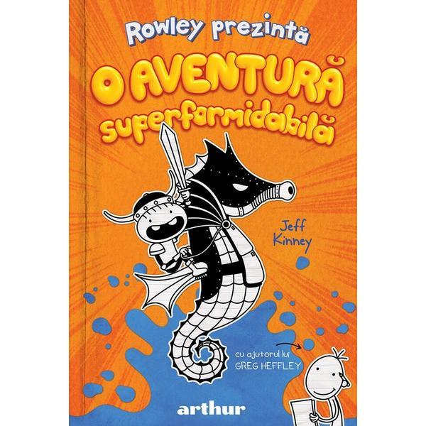 Rowley prezinta: O aventura superformidabila - Jeff Kinney, editura Grupul Editorial Art