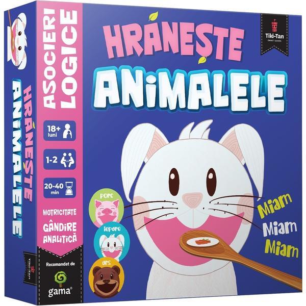 Joc educativ: Hraneste animalele. Asocieri logice