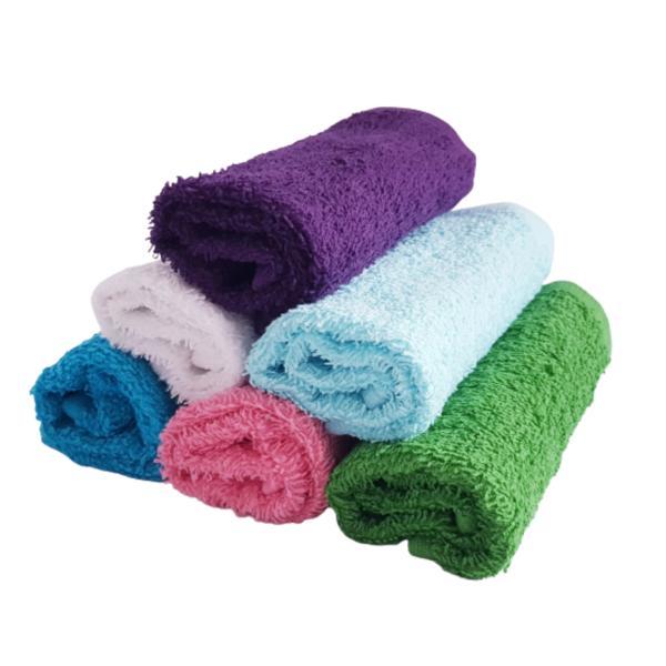 Set 5 prosoape pentru bucatarie, 30x30 cm, 100% bumbac, multicolor