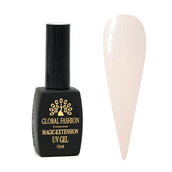 Gel UV pentru constructie, Magic Extension 12 ml, Nude perlat 04