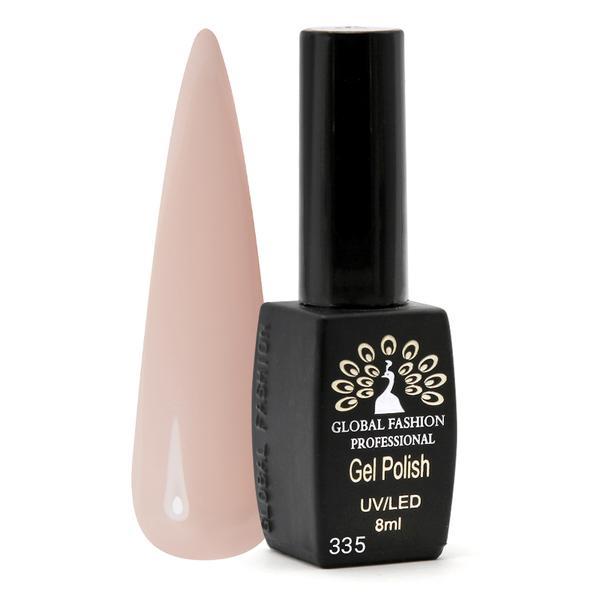 Oja semipermanenta Black Elite, Global Fashion 8 ml, Nude 335