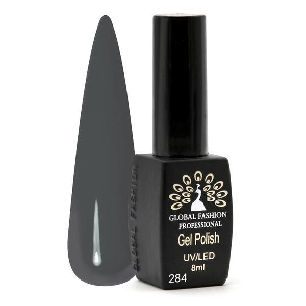 Oja semipermanenta Black Elite, Global Fashion, 8 ml, Gri 284