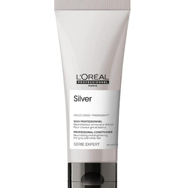 Balsam de par cu Efect de Neutralizare si Stralucire - L'Oreal Professionnel Serie Expert Silver Conditioner, 200ml