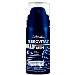Deodorant Antiperspirant Gerovital H3 Men - Seductive, 40ml