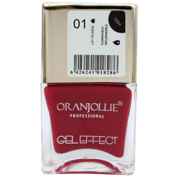 Lac de unghii Oranjollie Gel Effect 01, 15 ml