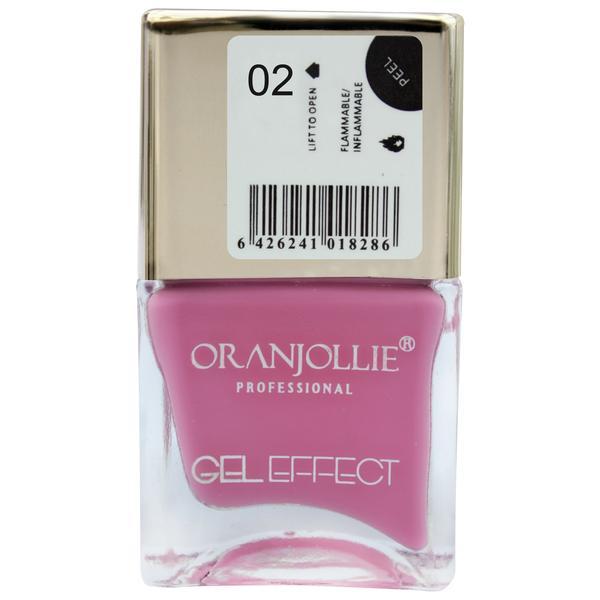 Lac de unghii Oranjollie Gel Effect 02, 15 ml