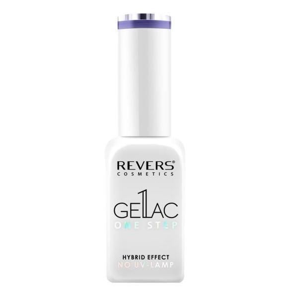 Lac de unghii Gellac 1 Step, Hybrid Effect, Non UV, Revers, 49 Violet, 10 ml