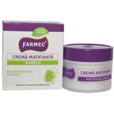 Crema Matifianta cu Extract de Bambus - Farmec Mattifying Cream, 50ml