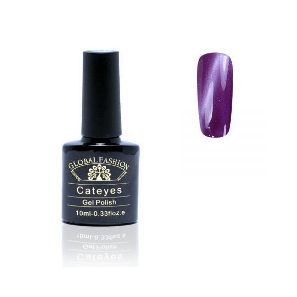 Oja semipermanenta, Global Fashion, Cat Eyes, 10ml, Violet 13