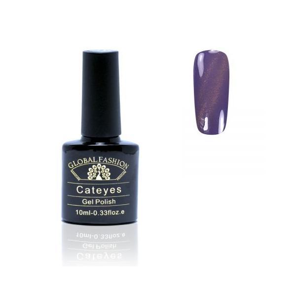 Oja semipermanenta, Global Fashion, Cat Eyes, 10 ml, Violet 67