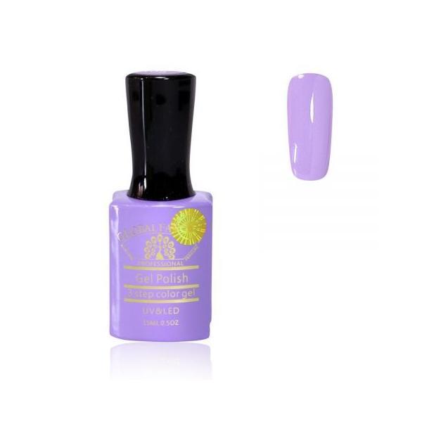 Oja semipermanenta, Global Fashion, Premium, 15ml, Violet 155