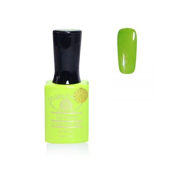 Oja semipermanenta, Global Fashion, Premium, 15 ml, Verde 063