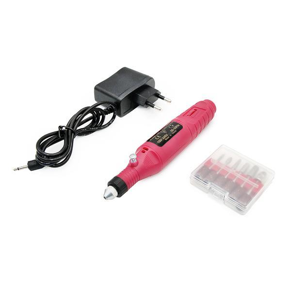 Freza electrica manichiura 15W 10000 rpm, Pink