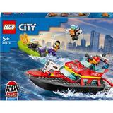 Lego City - Barca de salvare a pompierilor