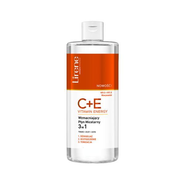 Apa micelara C+E Lirene - efect de fermitate, 400ml