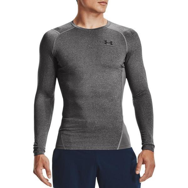 Bluza barbati Under Armour Heatgear Compression Longsleeve 1361524-090, M, Gri