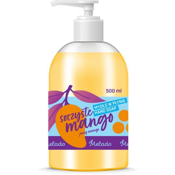 Sapun Lichid Melado pentru maini Juicy Mango, 500ml