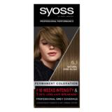 Vopsea de Par Permanenta - Syoss Professional Performance Permanent Coloration Baseline, nuanta 6-1 Natural Dark Blond