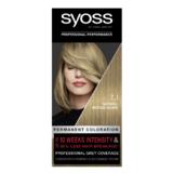 Vopsea de Par Permanenta - Syoss Professional Performance Permanent Coloration Baseline, nuanta 7-1 Natural Medium Blond