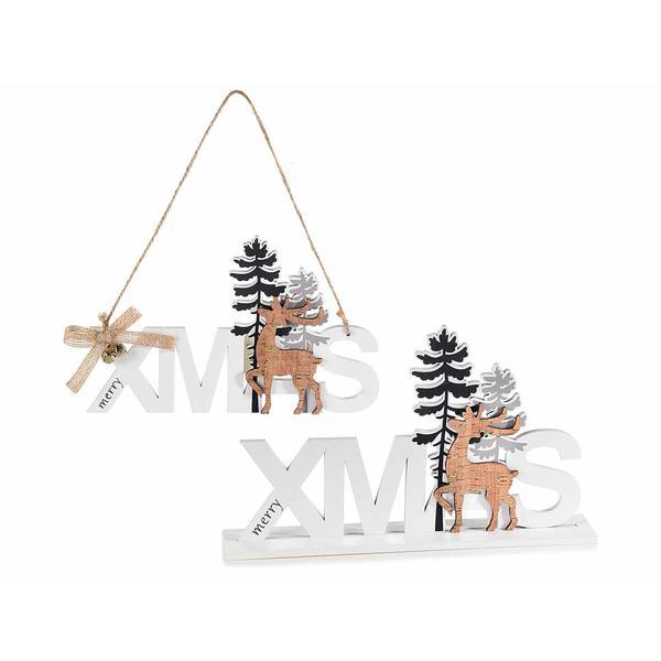 Set 2 decoratiuni Xmas 27x4x16 cm