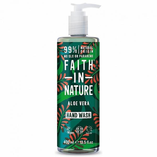 Sapun lichid cu aloe vera si tea tree, Faith in Nature, 400 ml