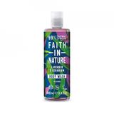 Gel de dus natural, relaxant, cu lavanda si muscata, travel size, Faith in Nature, 100ml